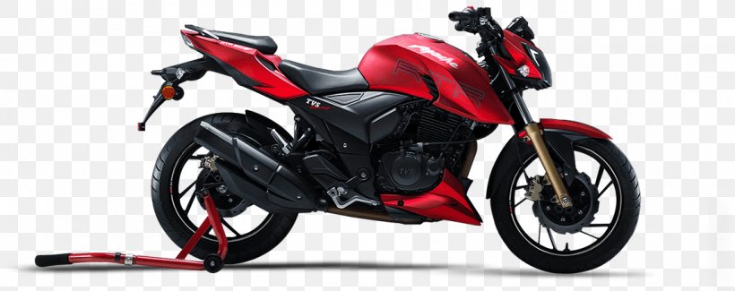 TVS Apache Fuel Injection Car Motorcycle TVS Motor Company, PNG, 1143x454px, Tvs Apache, Automotive Exterior, Automotive Lighting, Automotive Tire, Automotive Wheel System Download Free