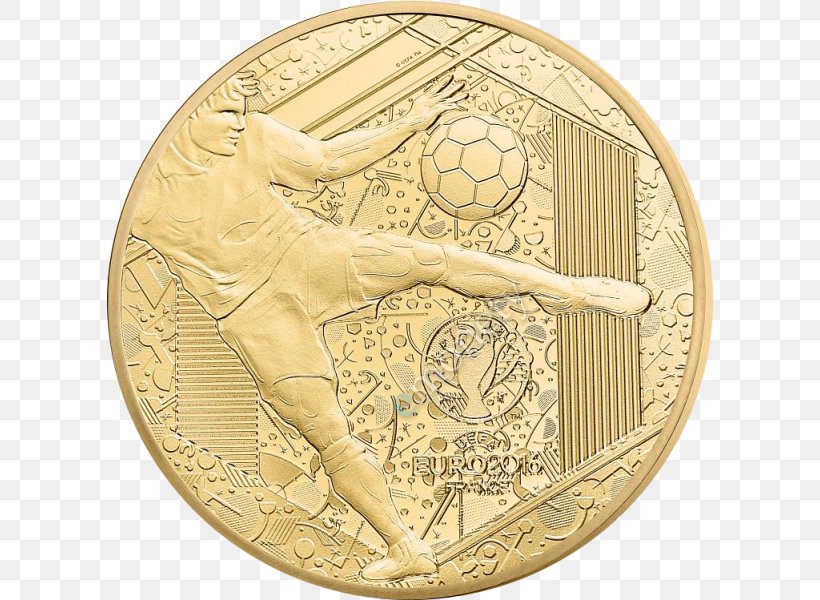 Coin Gold The UEFA European Football Championship France Bronze Medal, PNG, 606x600px, Coin, Bronze, Bronze Medal, Campeonato Europeo, Currency Download Free