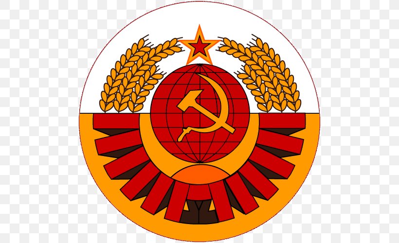 Republics Of The Soviet Union State Emblem Of The Soviet Union Communism Coat Of Arms, PNG, 500x500px, Soviet Union, Area, Baby Toddler Onepieces, Coat Of Arms, Coat Of Arms Of Russia Download Free