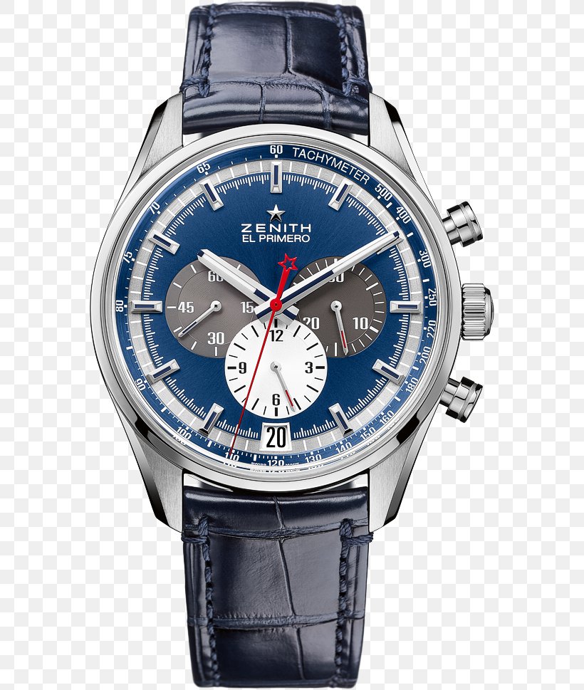 Zenith Automatic Watch Chronograph Luxury Goods, PNG, 568x969px, Zenith, Automatic Watch, Brand, Bucherer Group, Chronograph Download Free