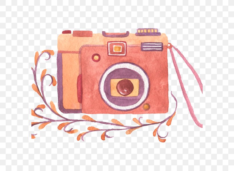 Drawing Watercolor Painting Camera, PNG, 600x600px, Drawing, Art, Camera, Cameras Optics, Mobile Phones Download Free