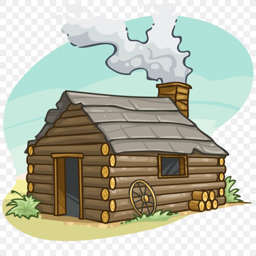 Log Cabin Cottage Cartoon Clip Art, PNG, 1024x1024px, Log Cabin, Building,  Cartoon, Cottage, Home Download Free