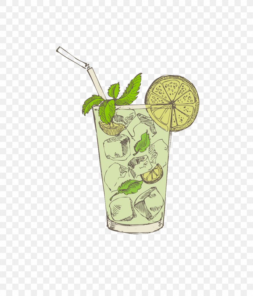 Mojito Cocktail Stock Photography Illustration, PNG, 1080x1265px, Mojito, Caipirinha, Cocktail, Cocktail Garnish, Drawing Download Free