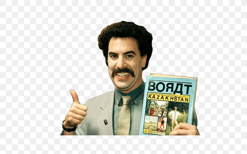 Sacha Baron Cohen Borat Sagdiyev Kazakhstan Comedian, PNG, 512x512px, Sacha Baron Cohen, Actor, Ali G Indahouse, Borat, Borat Sagdiyev Download Free