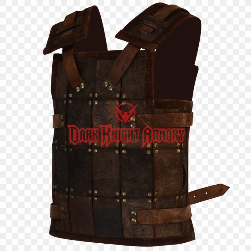 Armour Body Armor Leather Breastplate Live Action Role-playing Game, PNG, 850x850px, Armour, Body Armor, Breastplate, Brown, Clothing Download Free