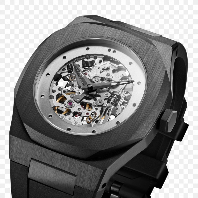 Automatic Watch D1 Milano Skeleton Watch, PNG, 1024x1024px, Watch, Automatic Watch, Brand, Clothing Accessories, D1 Milano Download Free