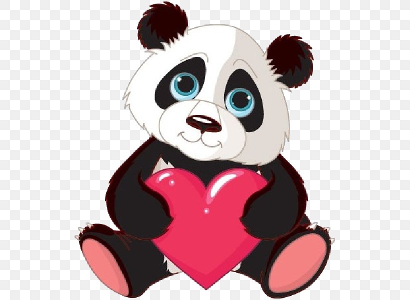 Giant Panda Bear Stock Photography, PNG, 600x600px, Watercolor, Cartoon, Flower, Frame, Heart Download Free