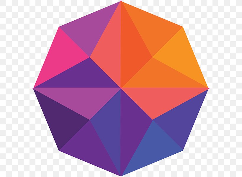 Paper Triangle Pattern Art, PNG, 600x600px, Paper, Art, Magenta, Purple, Symmetry Download Free