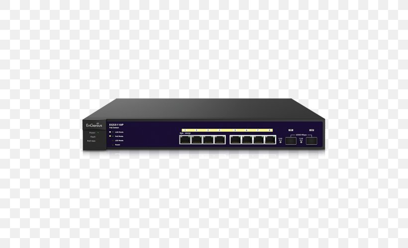 Power Over Ethernet Gigabit Ethernet Network Switch Computer Port, PNG, 500x500px, Power Over Ethernet, Audio Receiver, Computer Network, Computer Networking, Computer Port Download Free