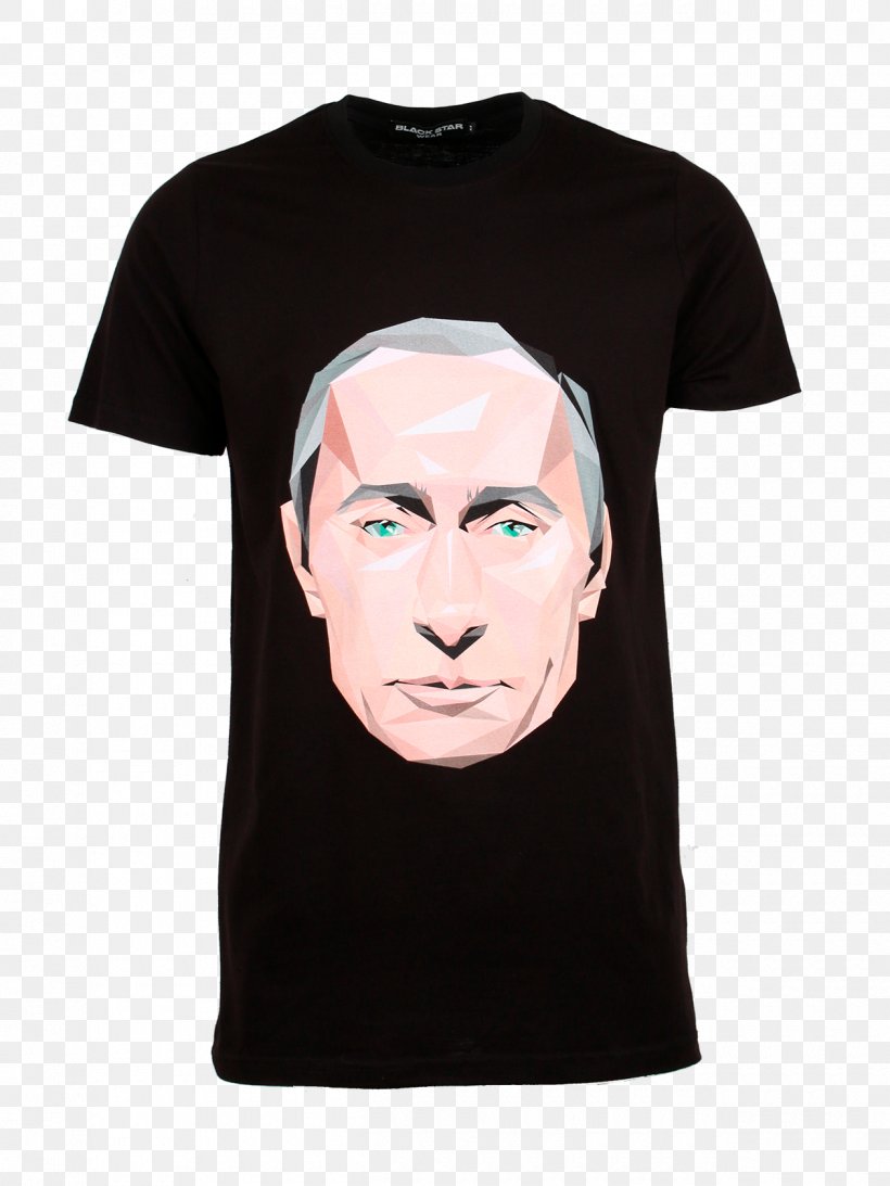 Vladimir Putin T-shirt Sleeve Clothing, PNG, 1260x1680px, Vladimir Putin, Active Shirt, Black, Black M, Clothing Download Free
