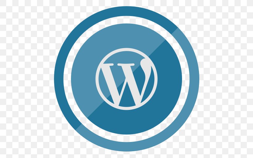 Wordpress Icon Transparent., PNG, 512x512px, Wordpress, Aqua, Blog, Blue, Brand Download Free