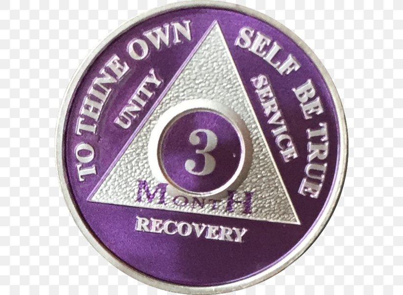Alcoholics Anonymous Plating Sobriety Silver Red, PNG, 598x600px, Alcoholics Anonymous, Alcoholism, Badge, Blue, Brand Download Free
