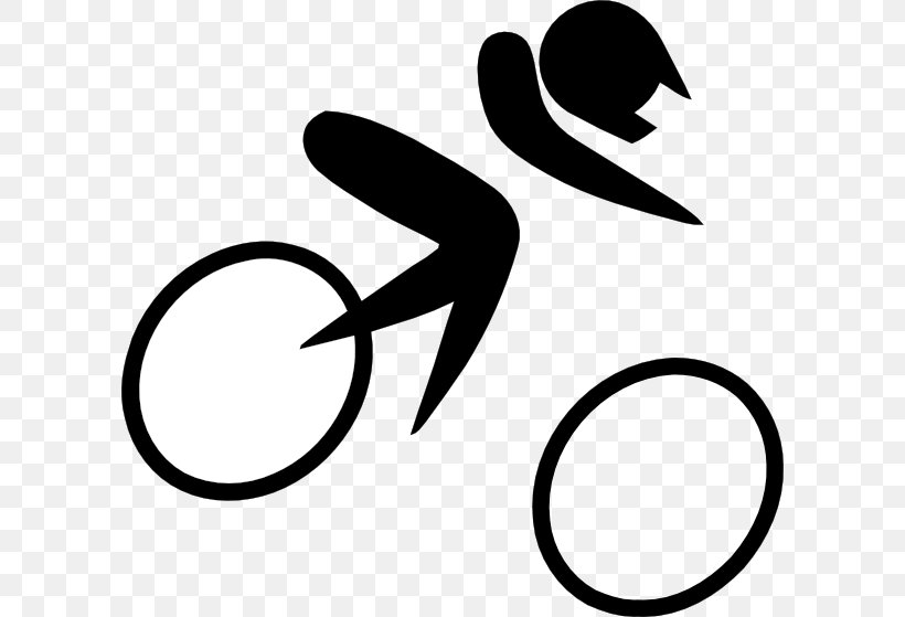 BMX Bike Pictogram Olympic Sports Clip Art, PNG, 600x559px, Bmx, Artwork, Bicycle, Bicycle Racing, Black And White Download Free