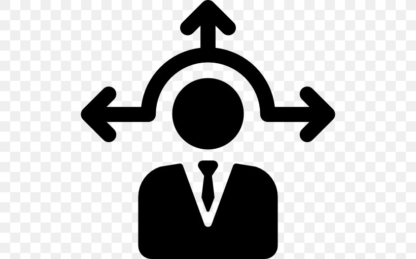Decision-making Management Clip Art, PNG, 512x512px, Decisionmaking, Black And White, Brand, Logo, Management Download Free