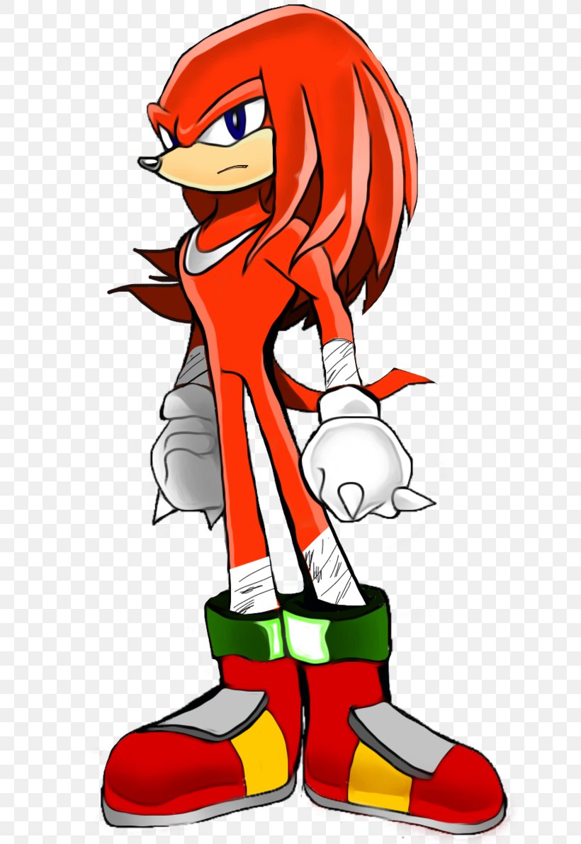 Knuckles The Echidna Sonic The Hedgehog Video Game, PNG, 670x1192px, Knuckles The Echidna, Art, Artwork, Cartoon, Character Download Free