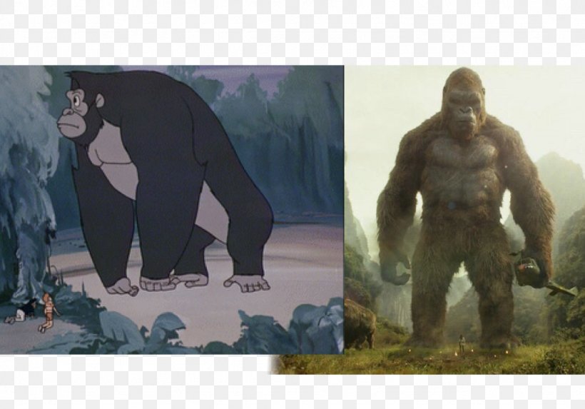 Peter Jackson's King Kong King Kong Encounter Godzilla MonsterVerse, PNG, 1024x716px, King Kong, Ape, Fictional Character, Film, Godzilla Download Free