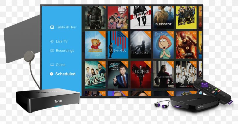 Tablo DUAL OTA DVR For Cord Cutters 64 GB With WiFi For Use With HD Digital Video Recorders Aerials High-definition Television, PNG, 1200x628px, Tablo, Aerials, Cordcutting, Digital Video Recorders, Highdefinition Television Download Free