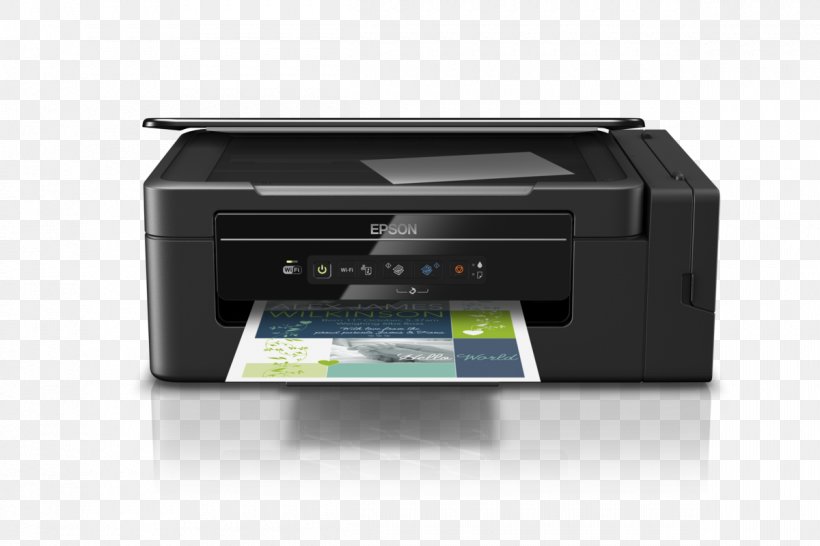 Epson EcoTank ITS L3050 Multi-function Printer Epson EcoTank ITS L3060, PNG, 1200x800px, Printer, Computer Hardware, Device Driver, Electronic Device, Electronics Download Free