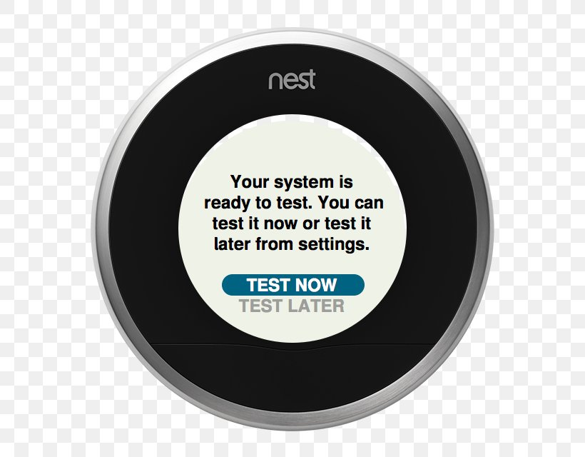 Nest Learning Thermostat Nest Labs Smart Thermostat Nest Thermostat (3rd Generation), PNG, 640x640px, Nest Learning Thermostat, Brand, Central Heating, Heat Pump, Heater Download Free