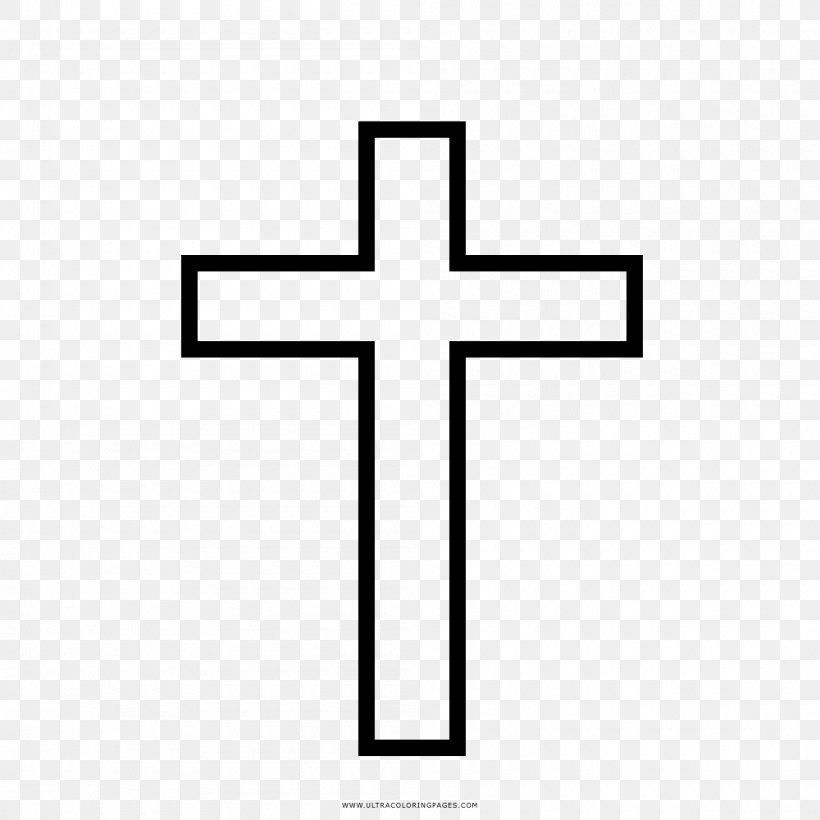 Christian Cross Clip Art, PNG, 1000x1000px, Cross, Area, Black And White, Christian Cross, Christianity Download Free