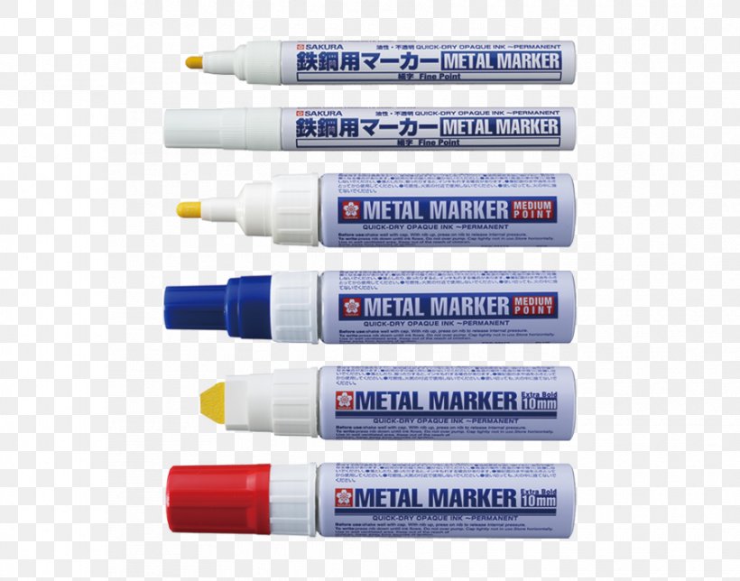 Marker Pen Sakura Color Products Corporation Permanent Marker Metal, PNG, 890x700px, Pen, Aluminium, Dye, Hardware, Marker Pen Download Free