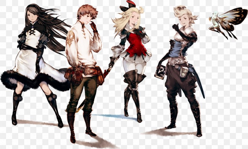 Bravely Default Fire Emblem Awakening Role-playing Video Game Role-playing Game, PNG, 1026x617px, Watercolor, Cartoon, Flower, Frame, Heart Download Free