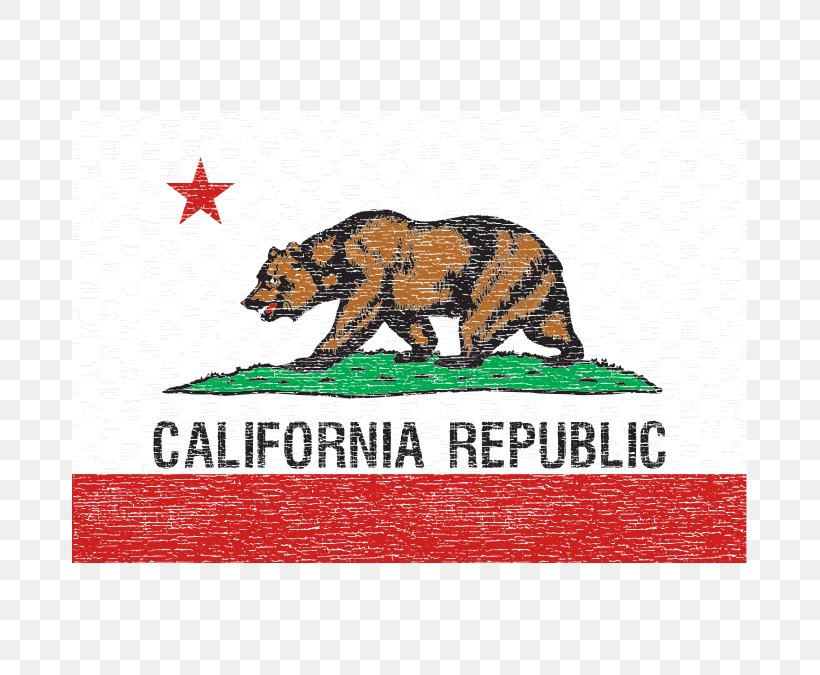 California Republic Flag Of California Flag Of The United States, PNG, 675x675px, California, Brand, California Grizzly Bear, California Republic, Carnivoran Download Free