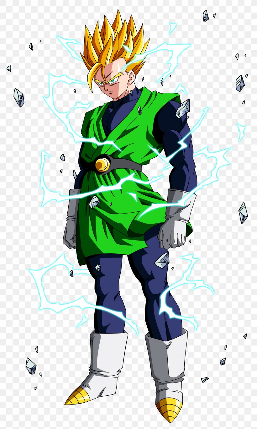 Gohan Videl Goku Majin Buu Piccolo, PNG, 2239x3732px, Watercolor, Cartoon, Flower, Frame, Heart Download Free