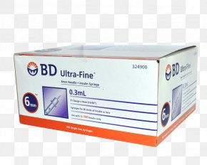 Syringe - Becton Dickinson Syringe Pen Needles Insulin Diabetes Mellitus PNG