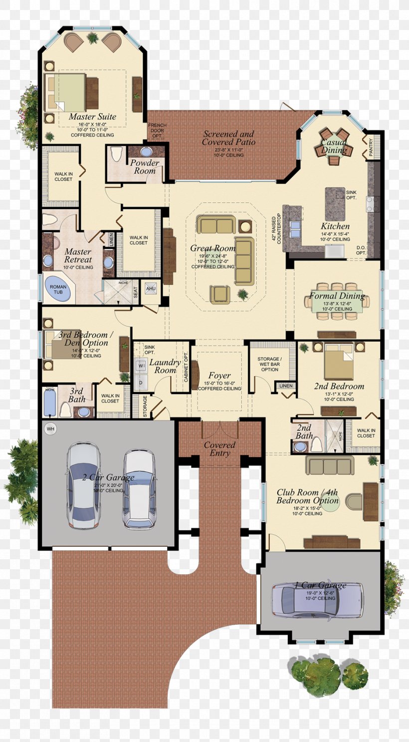 Sun City Center Floor Plan House Real Estate Emerald Isle Drive, PNG, 935x1695px, Floor Plan, Area, Bathroom, Building, Elevation Download Free