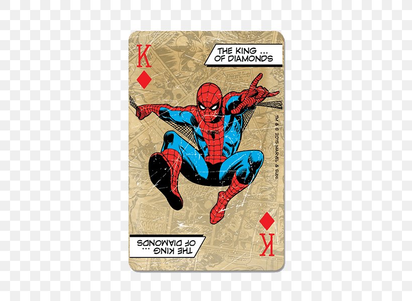 Top Trumps Spider-Man Superhero Waddingtons Playing Card, PNG, 600x600px, Top Trumps, Aquarius Playing Cards, Card Game, Comics, Fictional Character Download Free