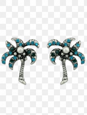 Jewellery - Turquoise Earring Body Jewellery Silver PNG