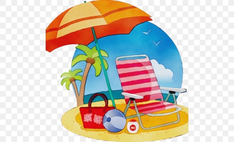 Beach Cartoon, PNG, 500x500px, Watercolor, Beach, Hotel, Jimbaran, Kovalam Download Free