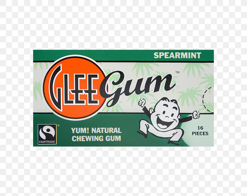 Chewing Gum Glee Gum Mentha Spicata Natural Gum Peppermint, PNG, 650x650px, Chewing Gum, Area, Aspartame, Banner, Brand Download Free