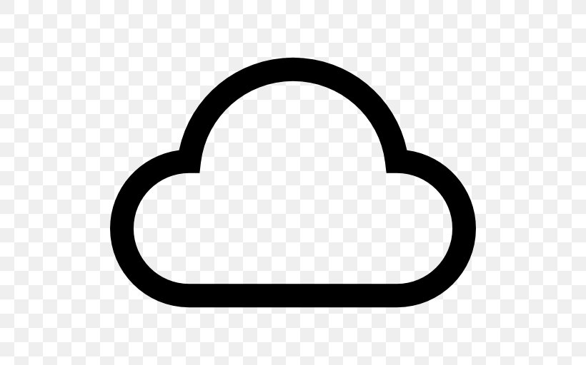 Clip Art, PNG, 512x512px, Cloud, Area, Black And White, Body Jewelry, Cloud Computing Download Free