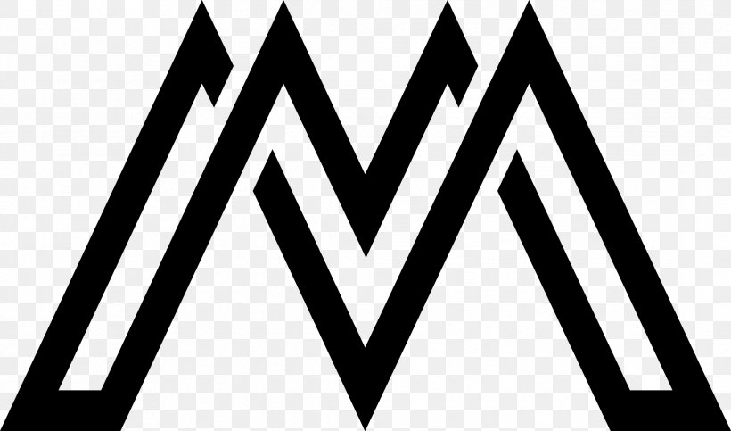 Logo Triangle Brand, PNG, 2381x1403px, Logo, Black, Black And White, Black M, Brand Download Free