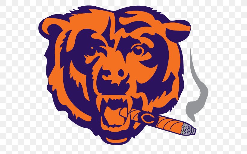 Logos And Uniforms Of The Chicago Bears NFL Green Bay Packers Denver Broncos, PNG, 600x510px, Chicago Bears, American Football, Art, Big Cats, Carnivoran Download Free