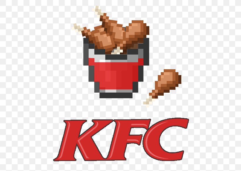 Minecraft KFC Fried Chicken Logo, PNG, 650x583px, Minecraft, Art, Brand, Chicken, Chicken Meat Download Free
