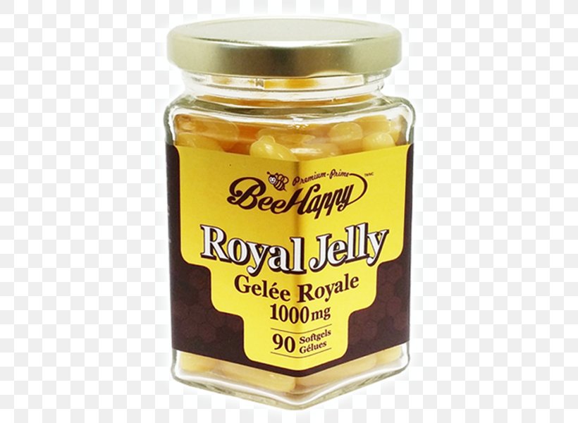Bee Dietary Supplement Royal Jelly Capsule Honey, PNG, 480x600px, Bee, Beehive, Capsule, Chutney, Condiment Download Free