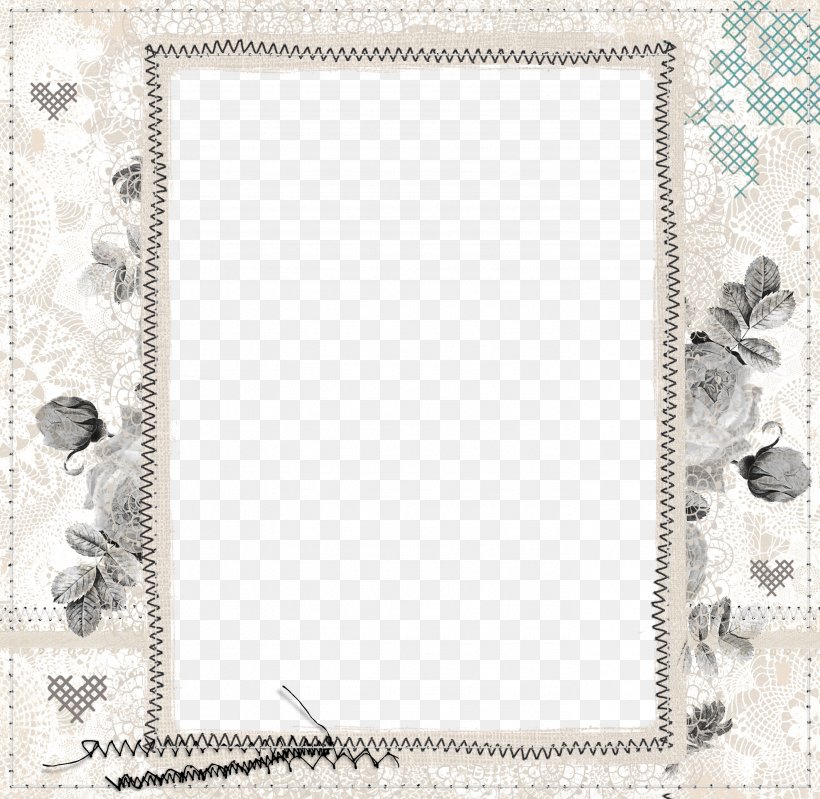 Picture Frames Craft Clip Art, PNG, 2946x2871px, Picture Frames, Art, Black And White, Craft, Decorative Arts Download Free