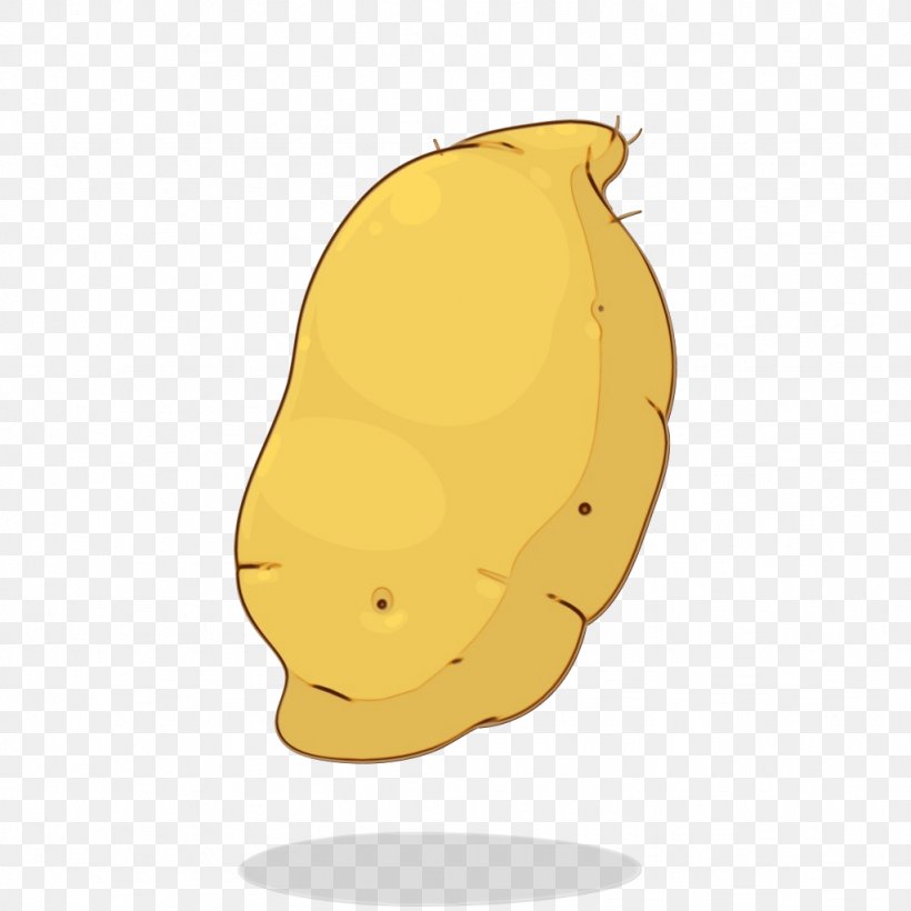 Potato Cartoon, PNG, 1024x1024px, Yellow, Food, Fruit, Legume, Plant Download Free