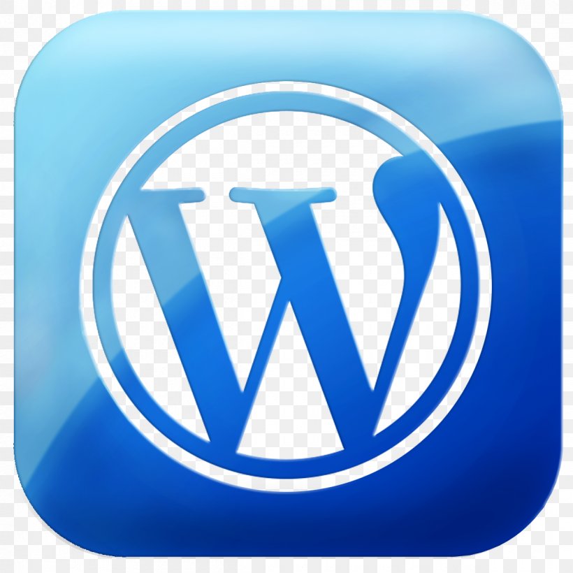 WordPress.com Blog, PNG, 1200x1200px, Wordpress, Blog, Blue, Brand, Content Management System Download Free