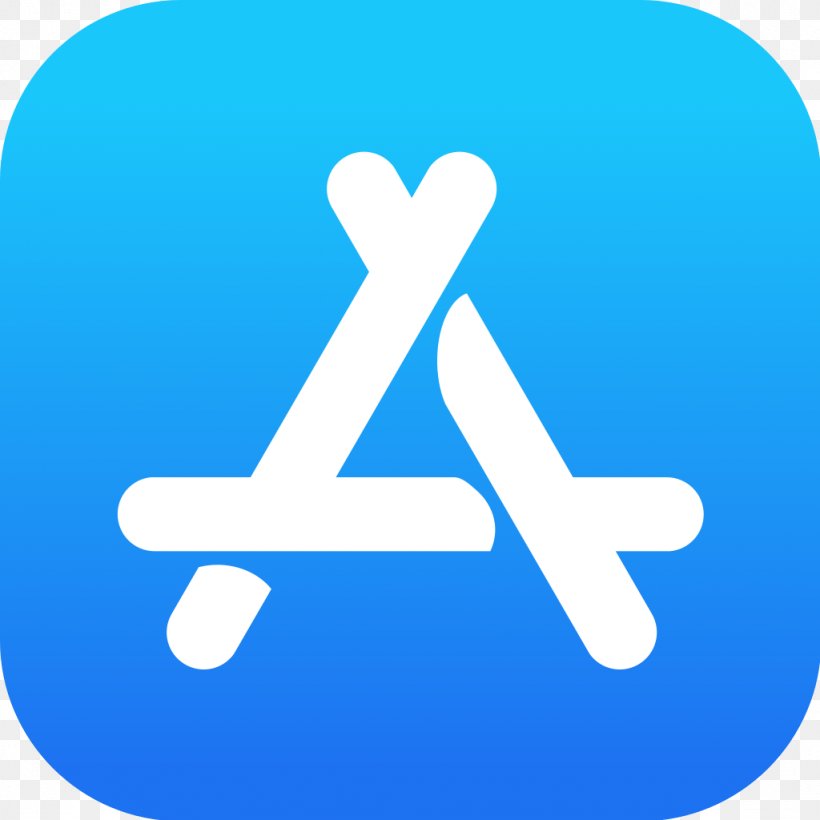 App Store Apple IPhone Mobile App IOS, PNG, 1024x1024px, App Store, Apple, Area, Blue, Brand Download Free