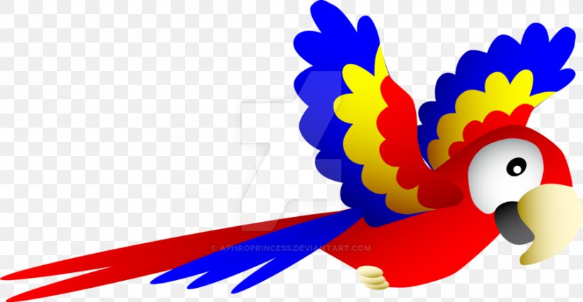 Macaw Bird Parrot Clip Art, PNG, 900x468px, Macaw, Art, Beak, Bird, Digital Art Download Free