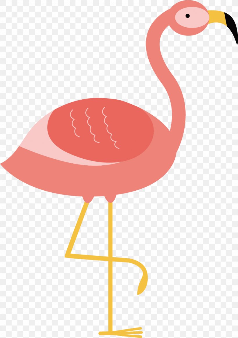 Flamingo Bird Illustration, PNG, 1083x1537px, Flamingo, Beak, Bird, Drawing, Flamingos Download Free