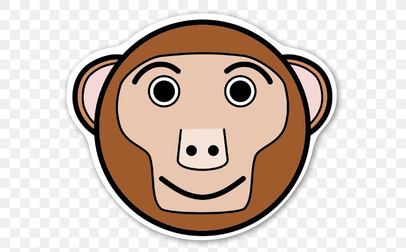Monkey Primate Clip Art, PNG, 600x509px, Monkey, Animal, Anskuelsestavle, Area, Cartoon Download Free