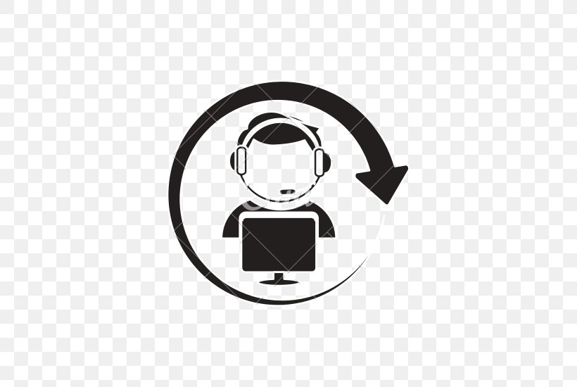 Icon Design Symbol Clip Art, PNG, 550x550px, Icon Design, Audio, Black And White, Call Centre, Canva Download Free