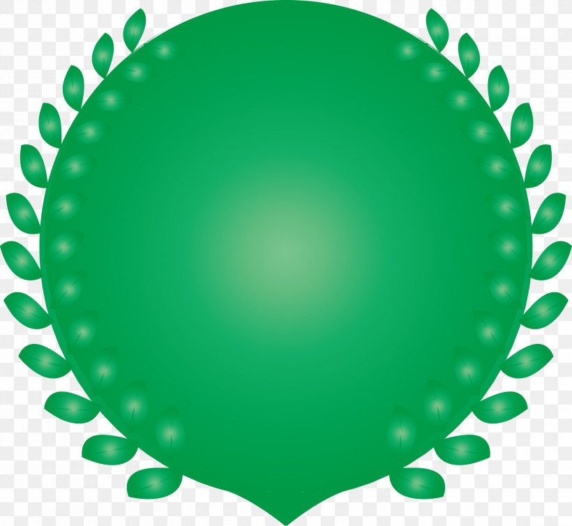 Frame, PNG, 3000x2759px, Frame, Circle, Green, Leaf, Symbol Download Free