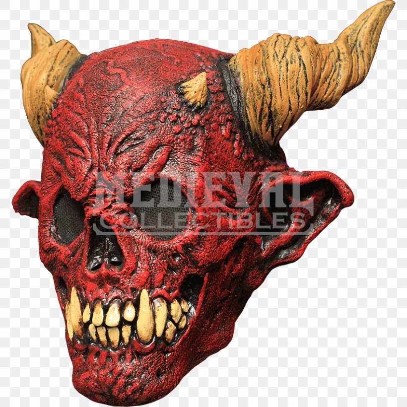 Mask Devil Satan Disguise Demon, PNG, 850x850px, Mask, Bone, Carnival, Child, Clothing Accessories Download Free