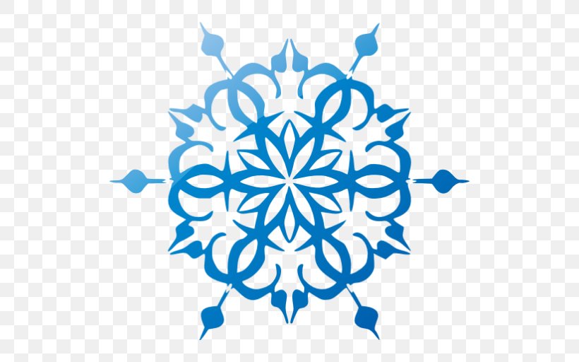 Snowflake Illustration Vector Graphics Photography, PNG, 512x512px, Snowflake, Area, Black And White, Blue, Creative Work Download Free